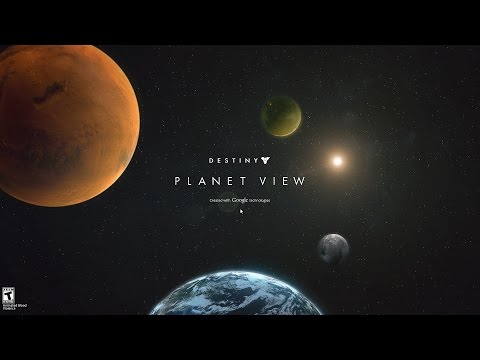 Destiny Planet View All Planets 90/90 Points Explored