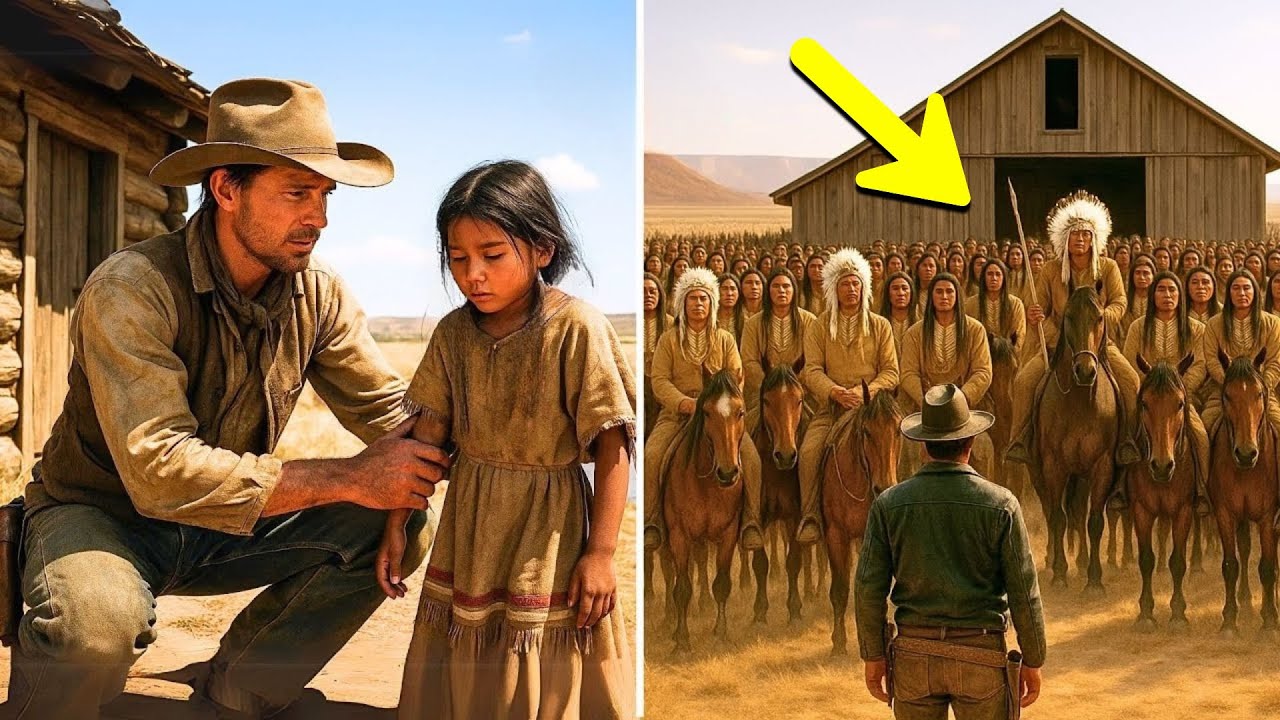 Un cowboy aiutò un bambino indiano affamato – Il giorno dopo 200 guerrieri erano al suo fienile