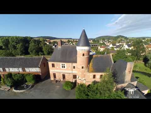 Manoir de Fontaine - Blangy sur Bresle Seine Maritime 76 France   DRONE EXPRESSION