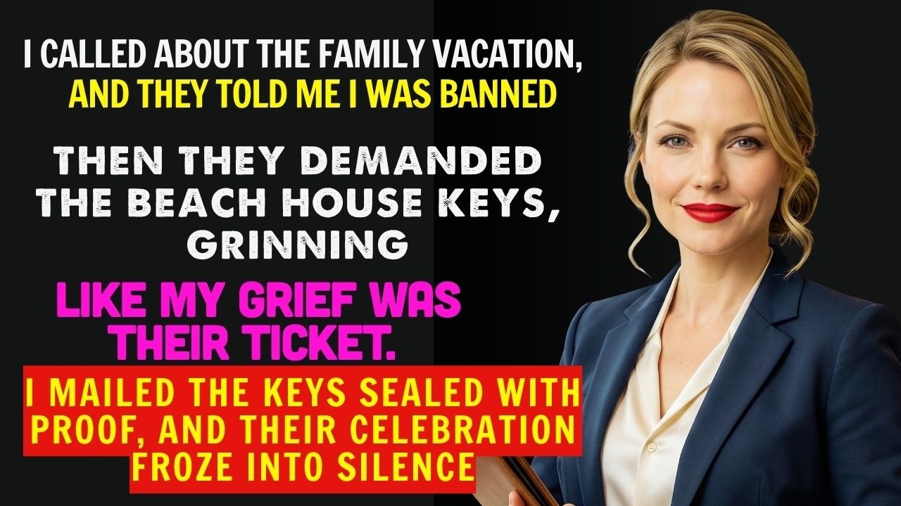 They Banned Me From “Family Vacation” and Demanded My Beach House Keys