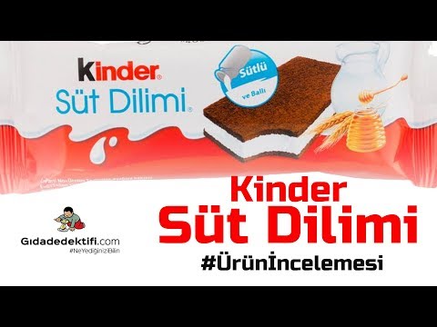 Kinder Süt Dilimi #Ürünİncelemesi