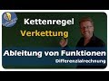 Ableitungsregeln - Kettenregel - einfach und anschaulich erklärt