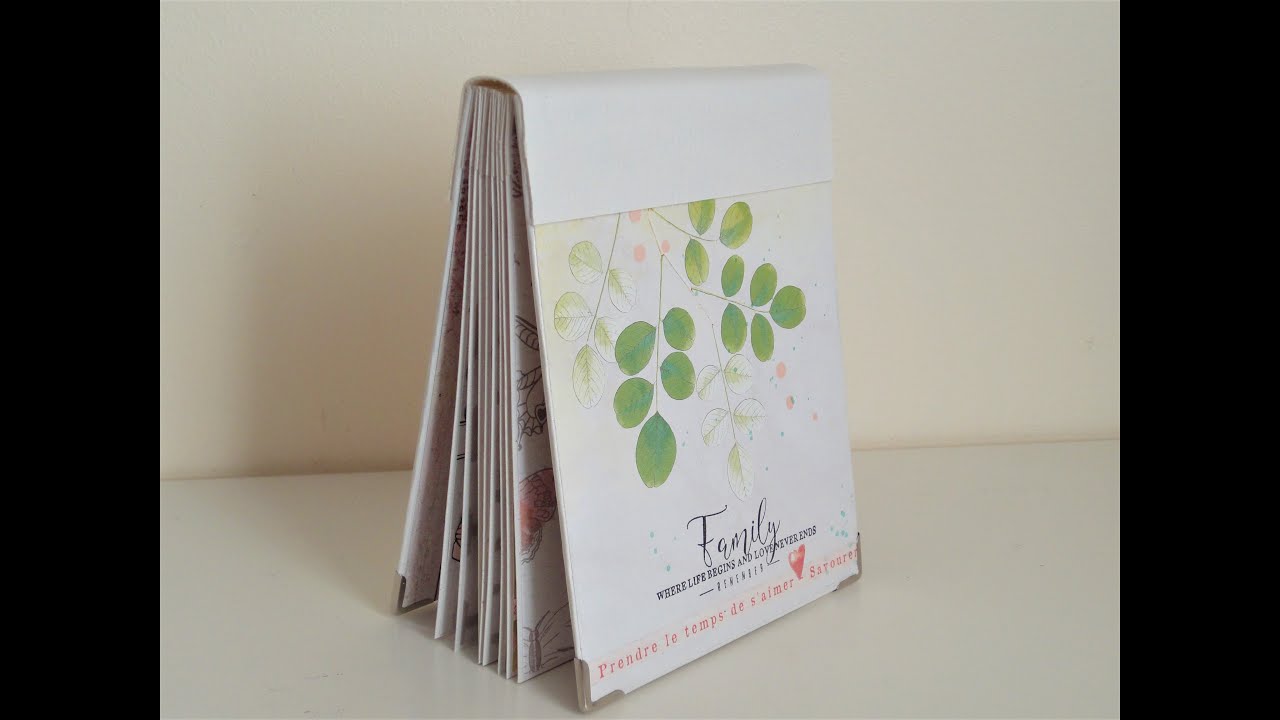 Tuto structure mini album facile