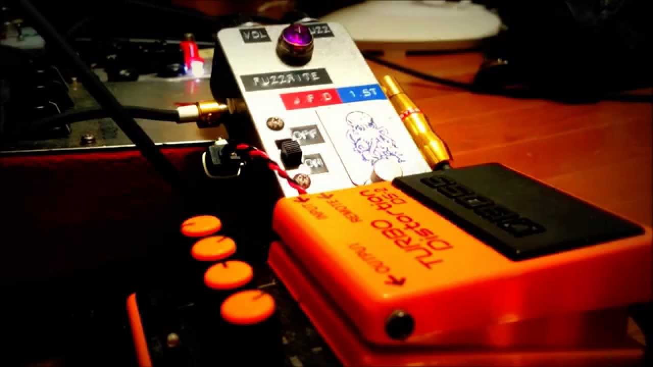 John Frusciante Sound Pedal 自作 Fuzzrite Clone "JFD 1st" YouTube