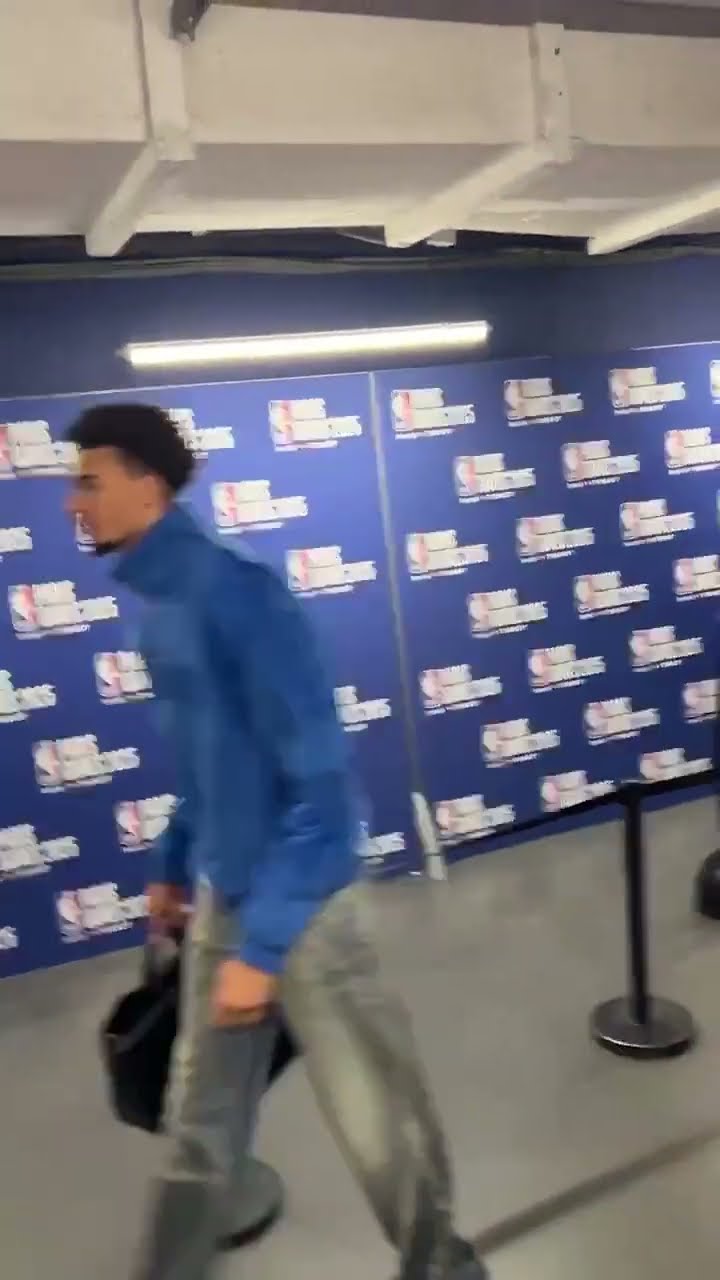 Wemby arrives for All Access Paris ?
