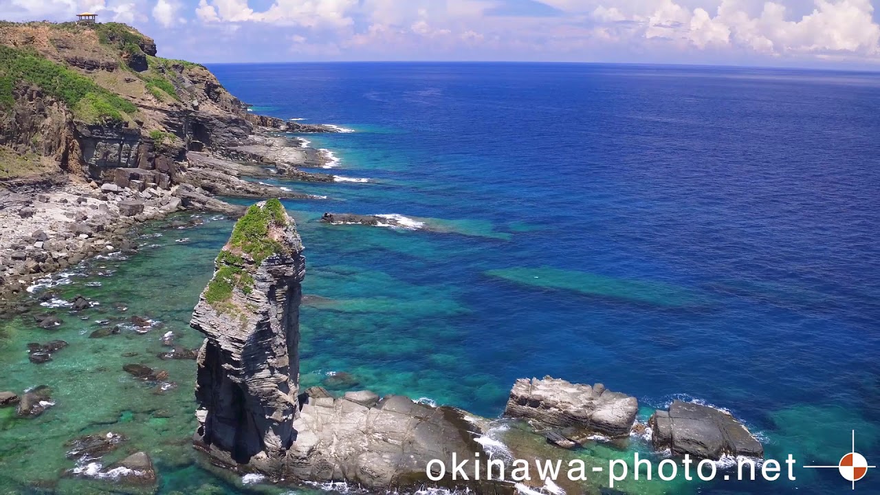 立神岩 与那国島 ドローン空撮 Youtube