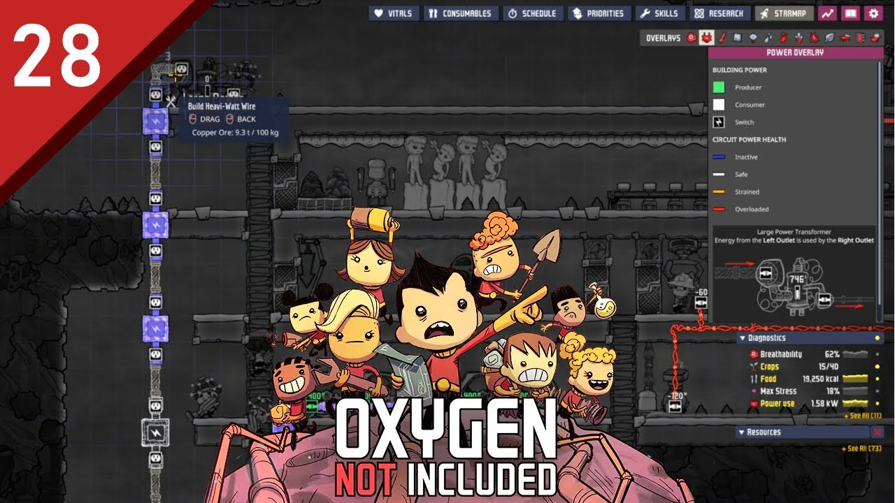 OXYGEN NOT INCLUDED 🌬️ [28] • Playthrough • No Commentary - YouTube