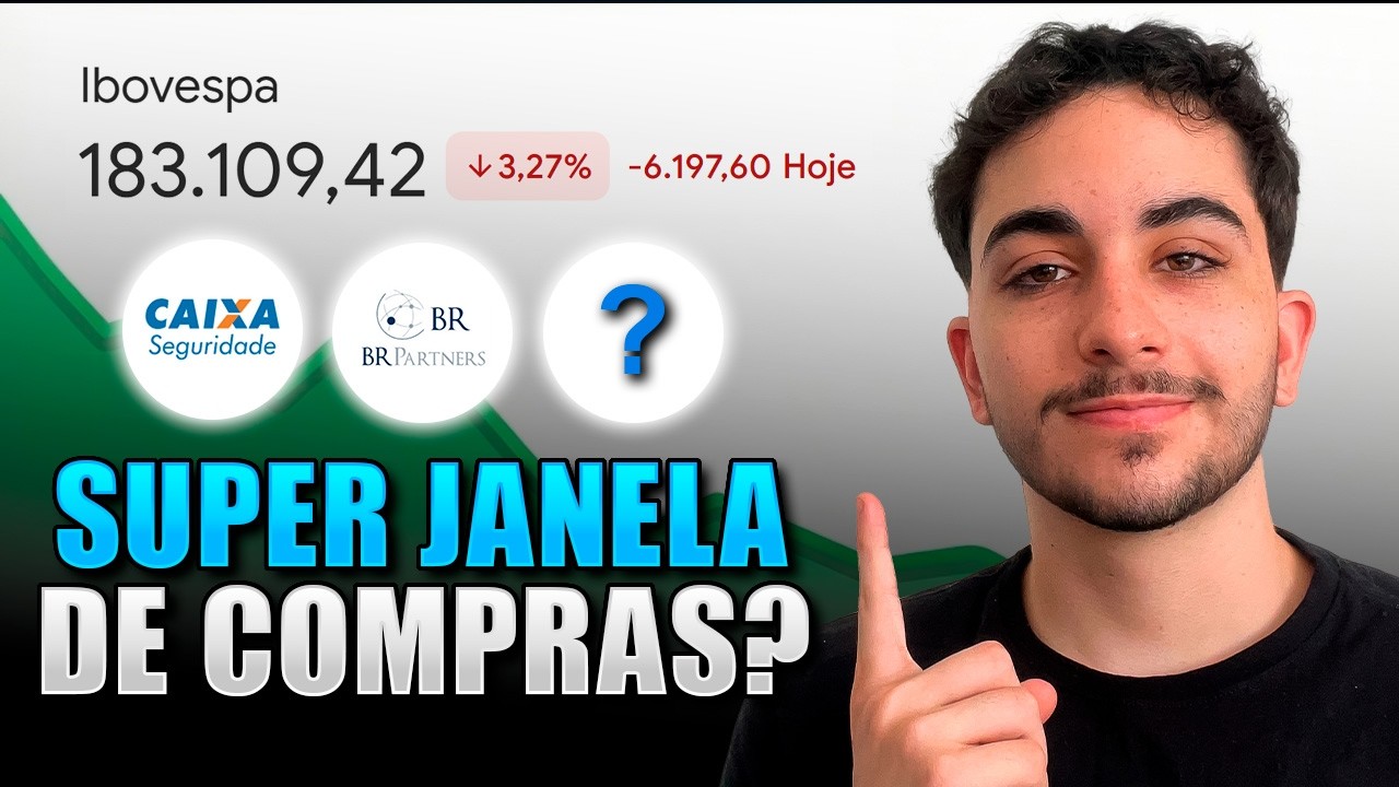 🚀 5 AÇÕES QUE ABRIRAM MUITA MARGEM PARA COMPRA APÓS A CORREÇÃO DA BOLSA!