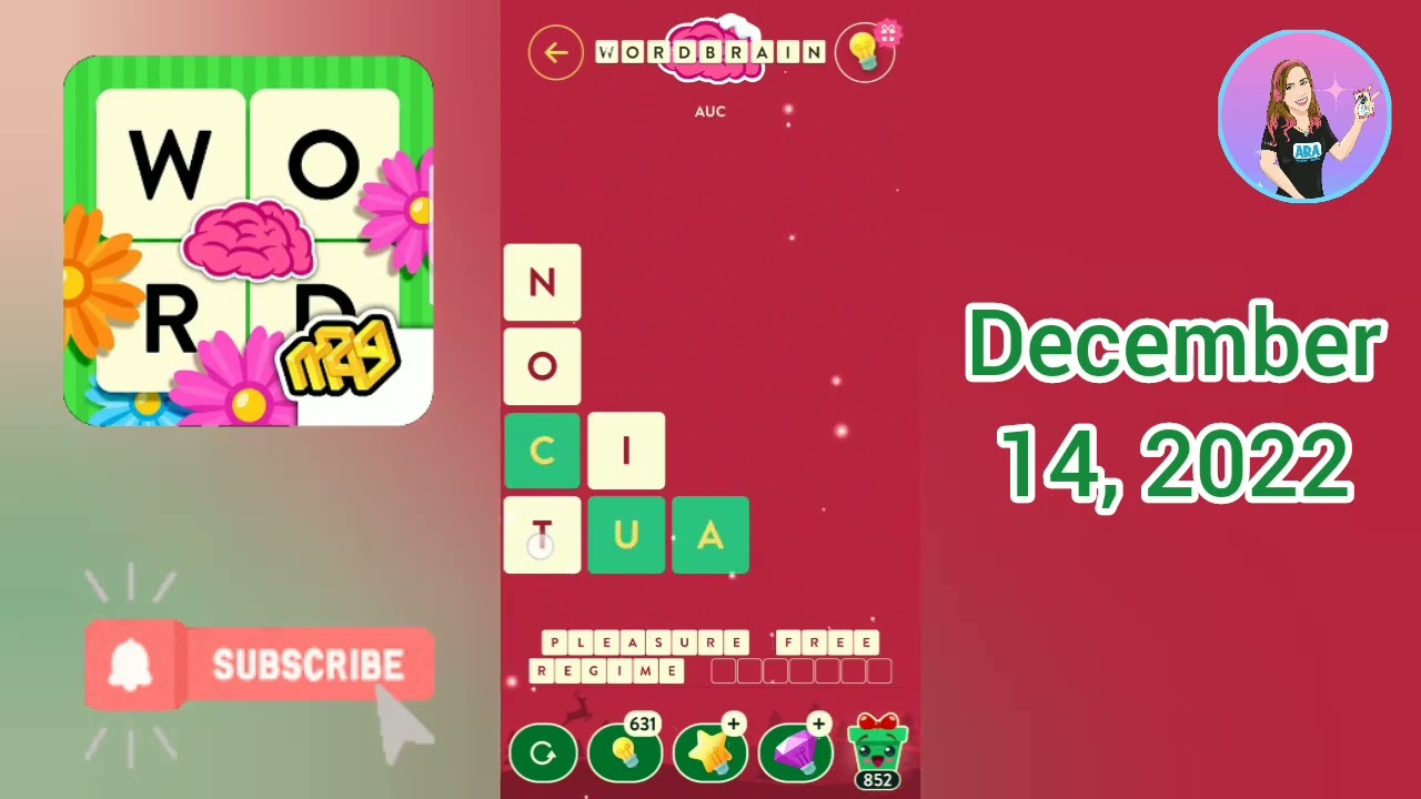 WordBrain - Holiday Event December 14, 2022 Solution