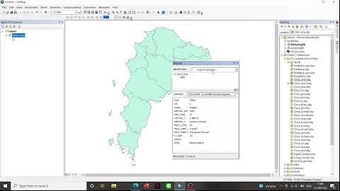 วิธีการสร้าง Export data ด้วยโปรแกรม ArcMap 10.5