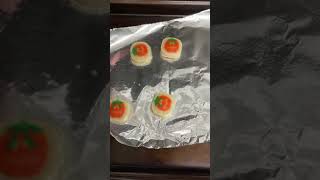 Making Halloween cookies 🎃