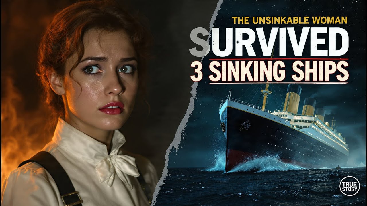 Единственная женщина, пережившая катастрофы «Титаника», «Олимпика» и «Британника» | Как непотопля...