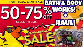 Bath & Body Works Semi Annual Sale going on Now! *Bonus Haul*