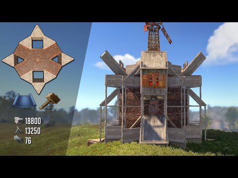 The PERFECT Rust Solo/Duo/Trio Base Design 2025 – Ultimate Meta Farm Design by tarre