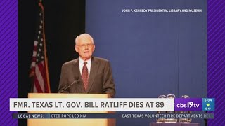Former Texas Lt. Gov. Bill Ratliff, 89, dies in Mount Pleasant