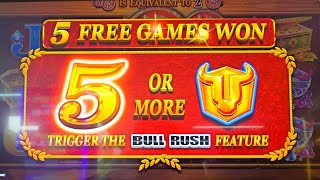 Maximus Money Bull Rush Go For Grand Power Charms And Golden Century Dragon Link