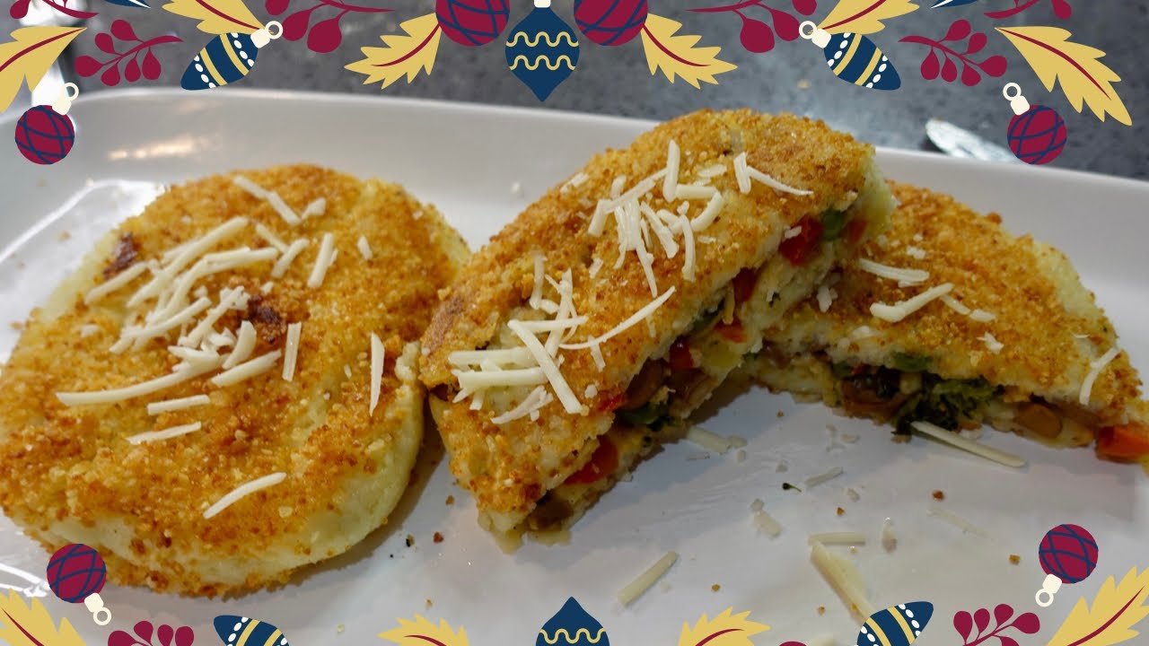 POSNE ŠNICLE  S POVRCEM  KOJIMA JE TEŠKO ODOLJETI (VEGAN & GLUTEN FREE STUFFED  POTATOES)