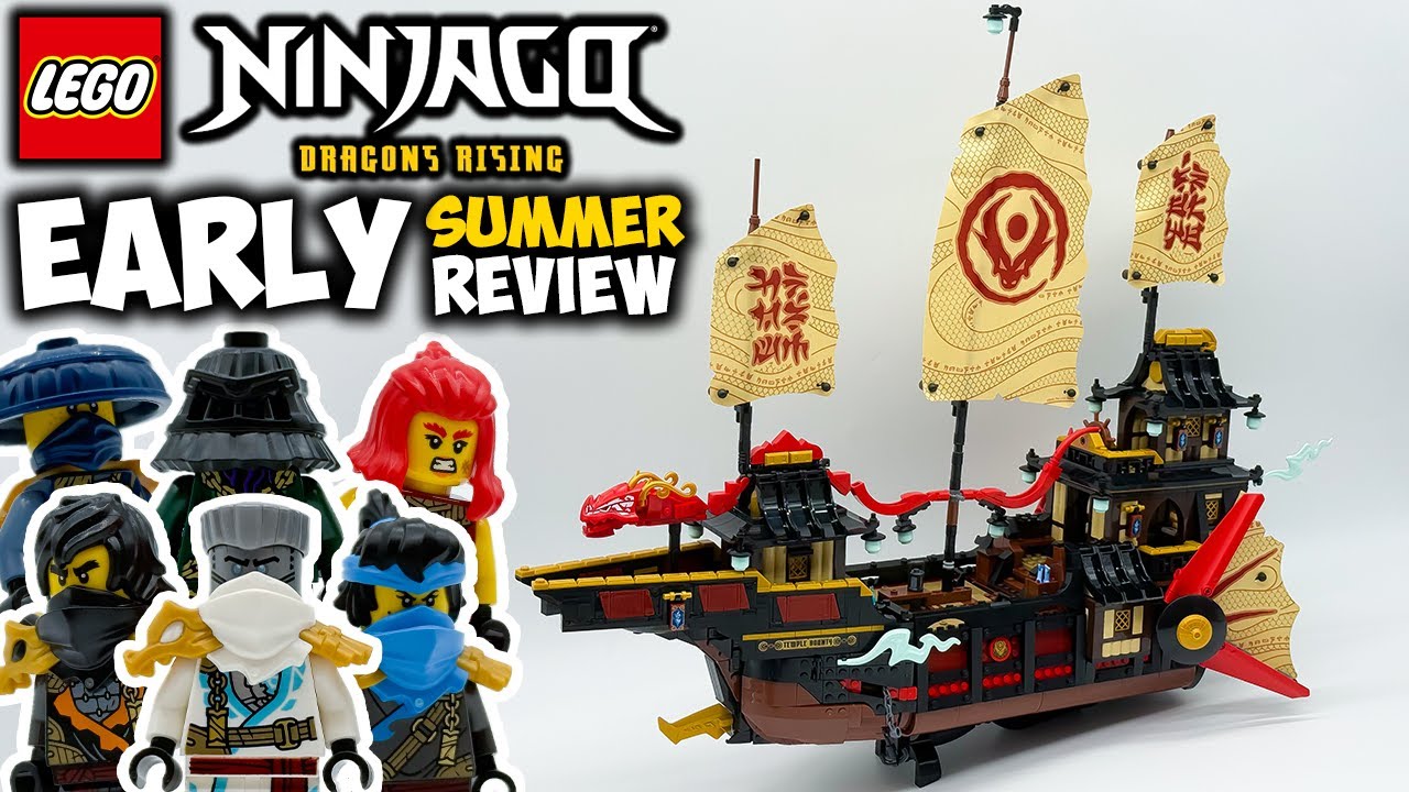 The Temple Bounty EARLY Summer 2025 Review! Ninjago Dragons Rising