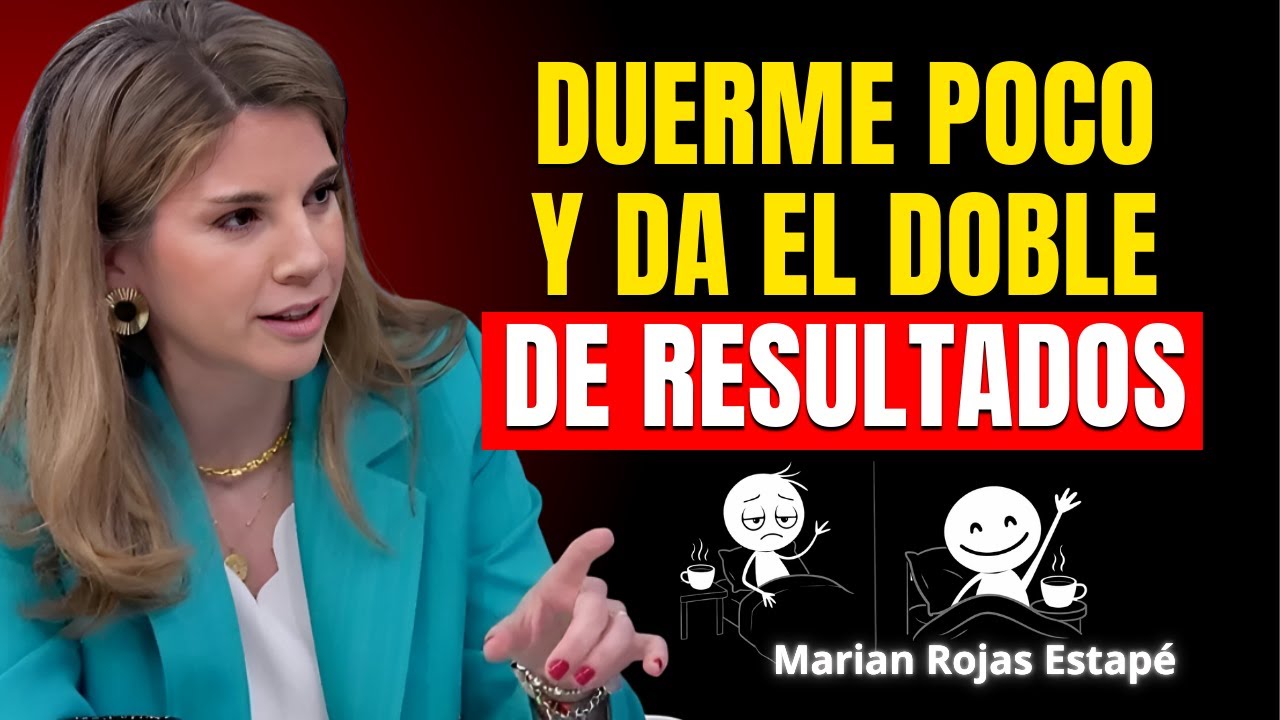 Dormí solo 4 horas al día… y me siento MEJOR que nunca 😳 | Marian Rojas Estapé