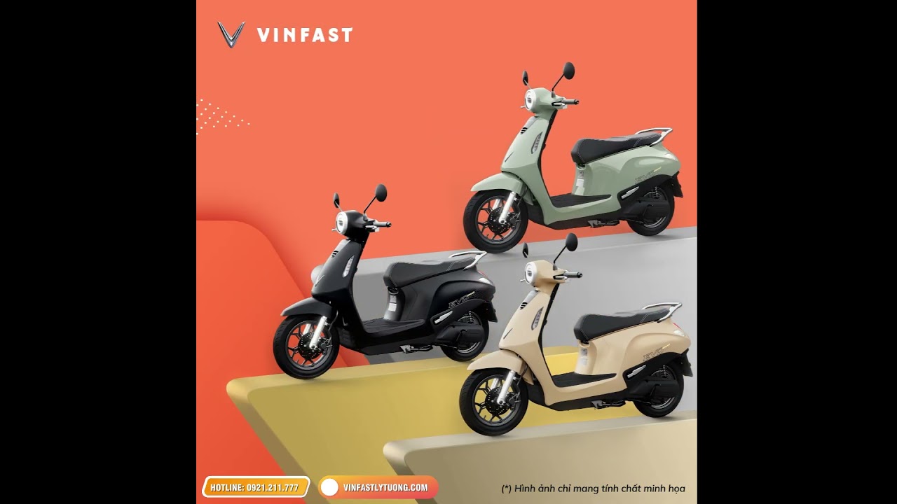 Xe Máy Điện VinFast Evo Grand và Evo Grand Lite Phiên Bản Mới #vinfast 