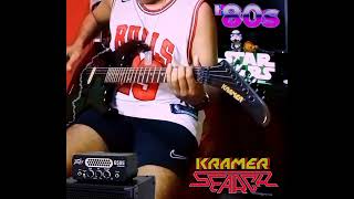 ISABELLA - GUITAR SOLO COVER [KRAMER - LK-1BF ] ブラック JAPAN 80's 🔥⚡ #kramerguitars #search