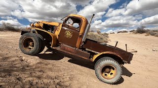 Double Dually 1.5 Ton Chevy Mutt Truck OffRoad!