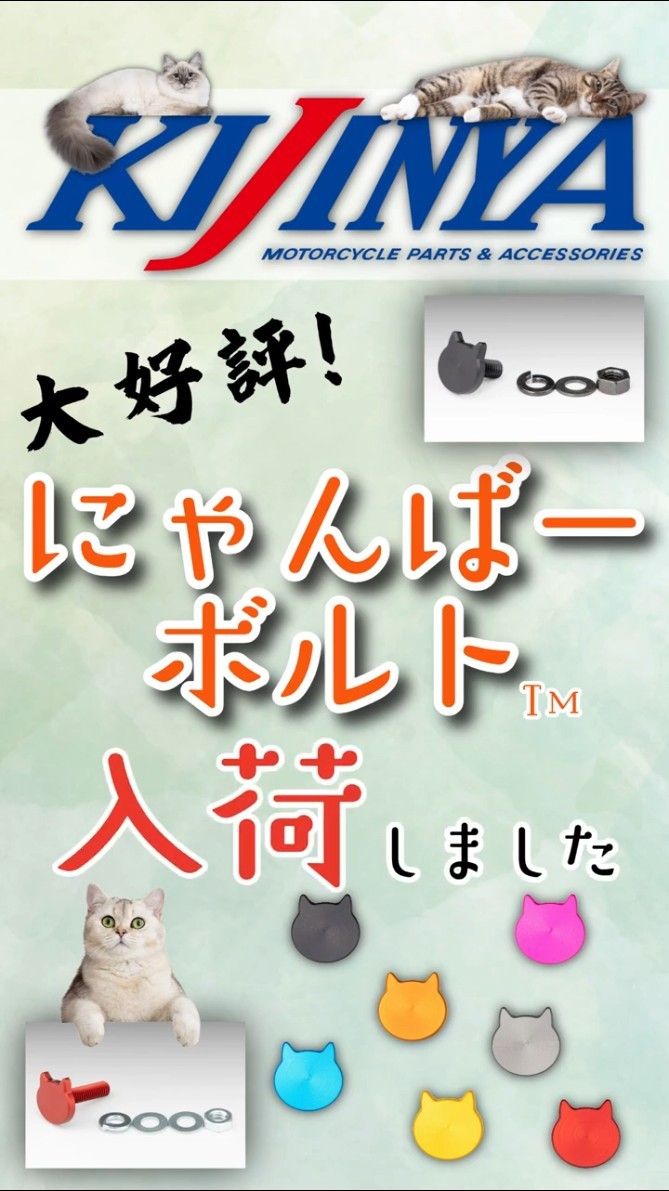【専用】売切れました ご好評につき完売しておりました【にゃんばーボルト】が再入荷いたし