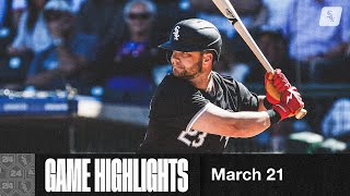 HIGHLIGHTS: White Sox Rally Late vs. Royals (3.21.24)
