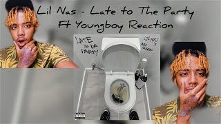 Lil Nas X Ft NBA Youngboy - Late to Da Party (Reaction Video)