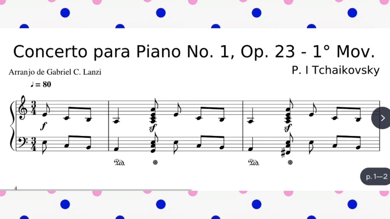 Concerto para Piano No. 1 - Tchaikovsky - YouTube