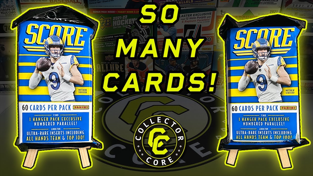 2022 Panini Score Football Hanger Packs Battle. 🔥 120 CARDS 🔥