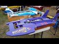 Scale RC Hydroplane Racing Pit Tour R/C Unlimiteds Diamond Cup