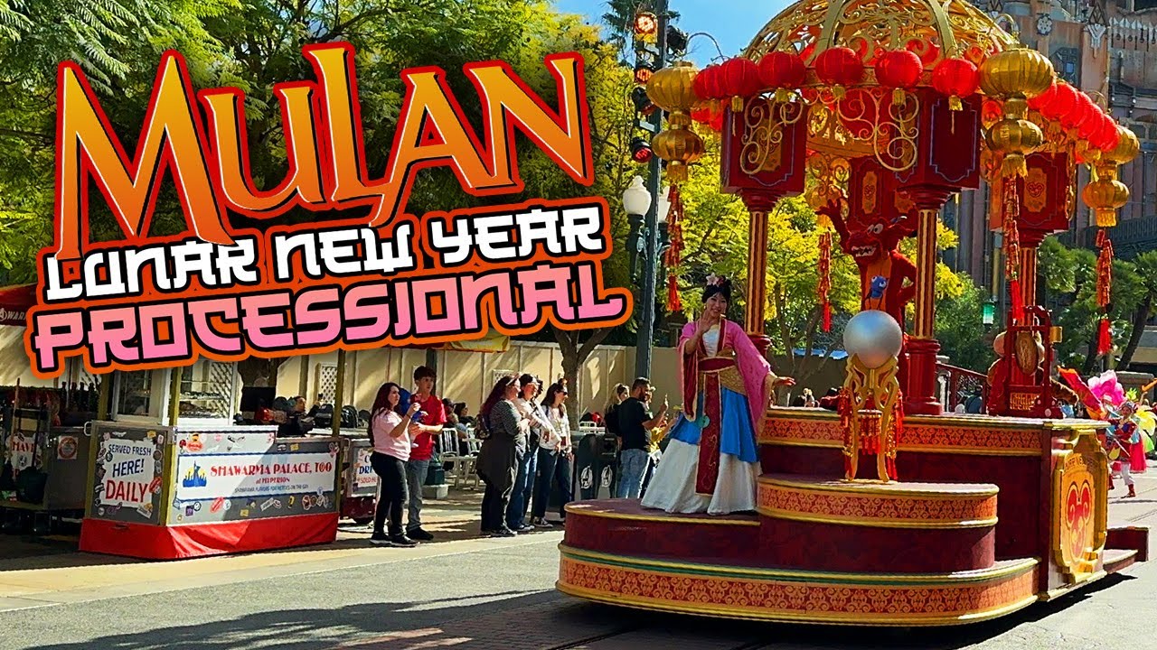 Mulan's Lunar New Year Processional Returns to Disney California Adventure 2024