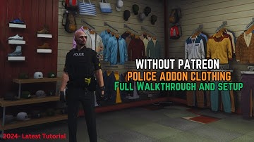Emergency Uniform Pack  | Use Custom Clothes in FiveM for Free | QBCore | ESX |  2024