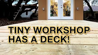 I built a deck workspace for my tiny workshop by Make it Goode 590 views 2 years ago 12 minutes, 46 seconds