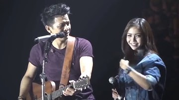 Cewek Cantik ini Salah Tingkah saat nyanyi bareng Ariel Noah