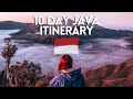 ULTIMATE JAVA TRAVEL GUIDE | 10 Day Java Itinerary | Backpacking Java | Climbing Mount Bromo