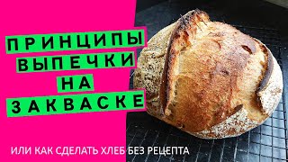 Sourdough bread: how to make it without a recipe (the main principles and rules of healthy bread)