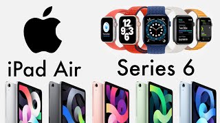 NEW Apple Watch Series 6 \& iPad Air Impressions! (Apple Event September 2020 Recap)