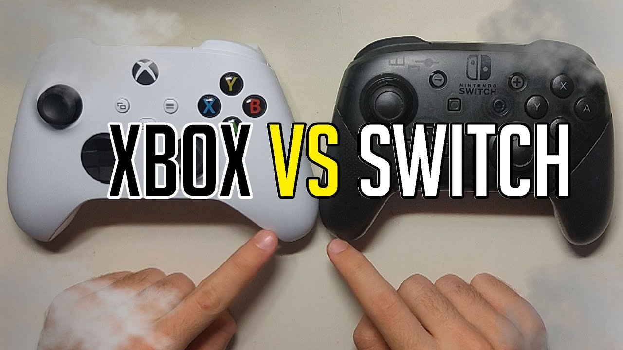 🔥 XBOX Series S Vs Nintendo SWITCH 💥 - Comparamos sus MANDOS ⚖️ - ¿Los  mejores de la HISTORIA? 🤔 
