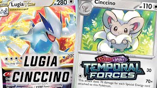 🌟 Cinccino da ALAS a Lugia VSTAR - Pokémon TCG Temporal Forces /Fuerzas Temporales