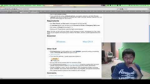 How to Jailbreak-Spirit 3.1.3 3.1.2 3.2