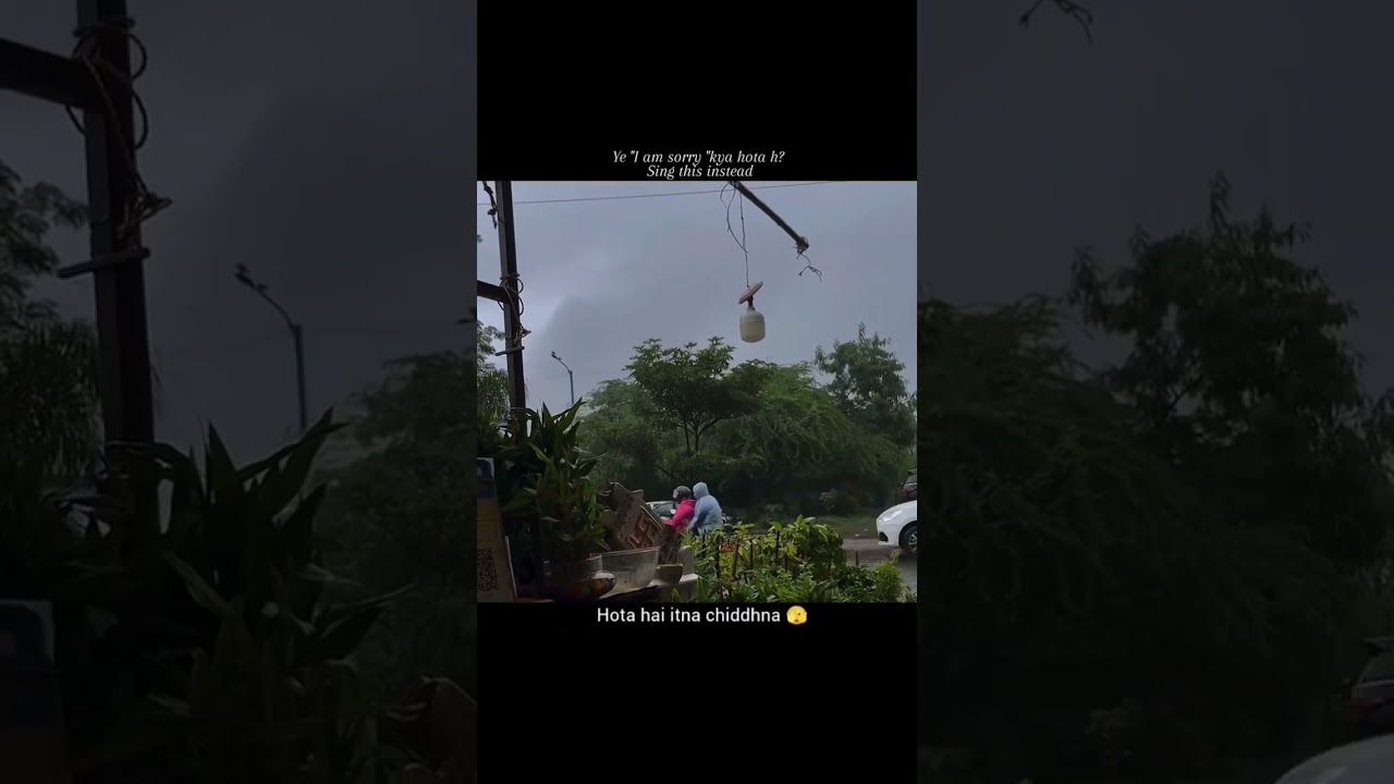 Ye "I am sorry "kya hota h? Sing this instead 