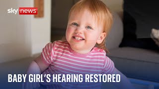 'We were so amazed': Girl's hearing restored in pioneering gene therapy trial