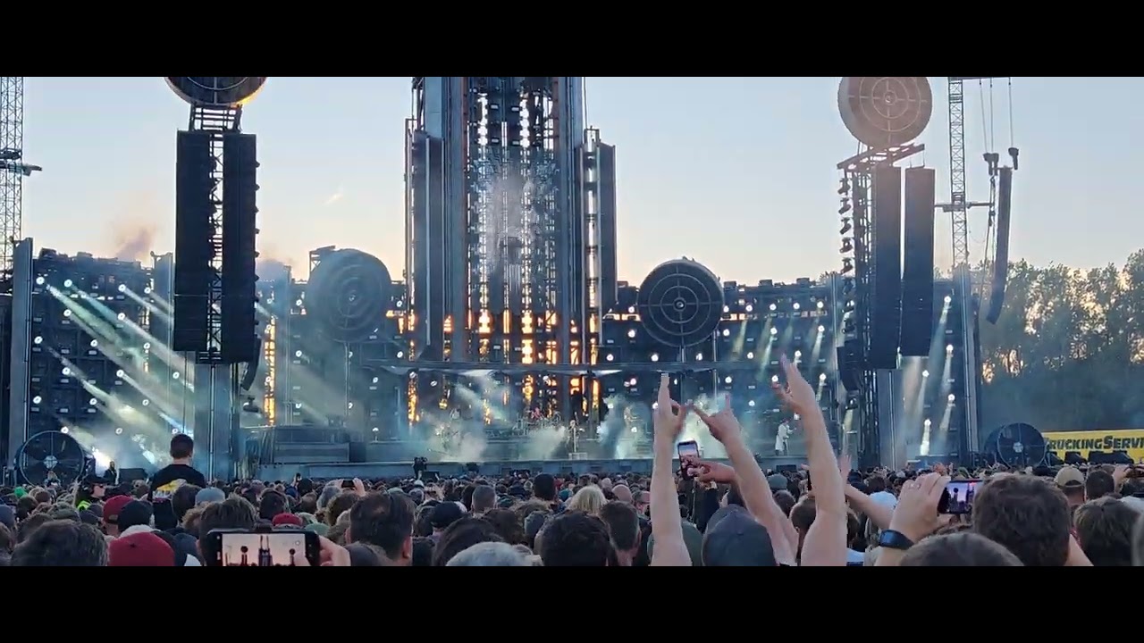 Rammstein - Radio - Belgium Oostende 28.06.2024 - YouTube