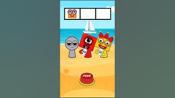 Sprunki play randomizer with OC One Two Three Numberblocks Phase 2 #sprunki #roblox #incredibox