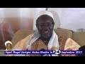 Appel Magal Commémorant la naissance de Serigne Abdou Khadre Mbacké Edition 2017