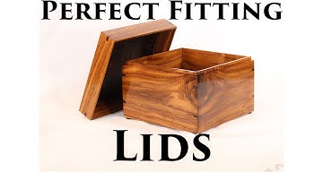 Old Video, WATCH MY NEW STUFF IT IS WAY BETTER Build a Box Upside Down - Perfect Fitting Lids