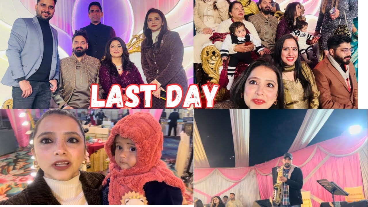 Reception Night Vlog | Bride & Groom Grand Entry | Full Event Highlights 🎊#shaadi #pahadi 