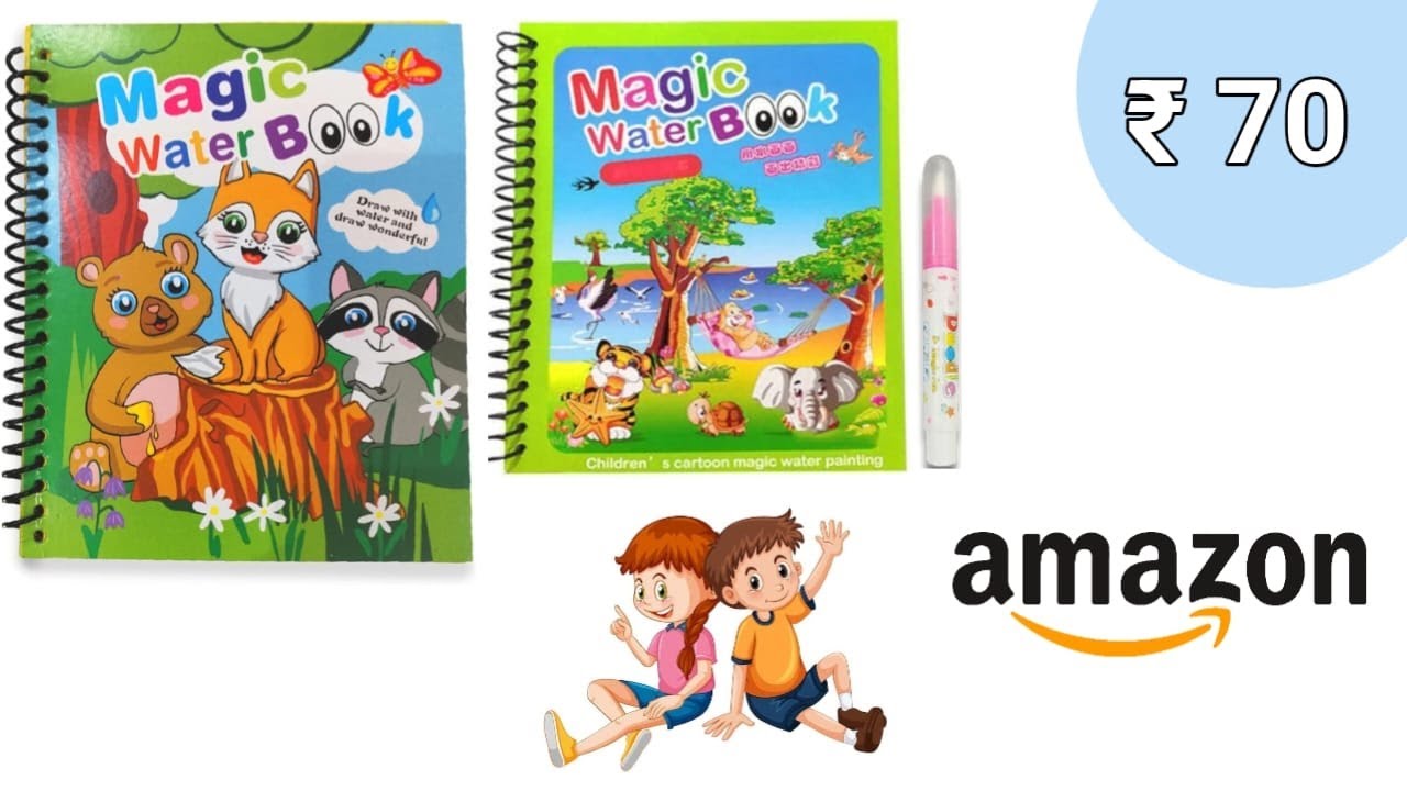 Best Water Magic Drawing Book For Kids Price Rs ₹ 70 - YouTube
